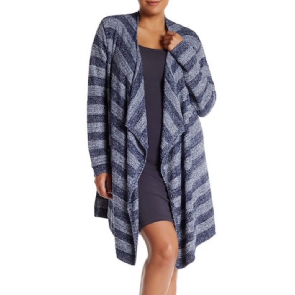 Barefoot Dreams Drape Front Cardigan